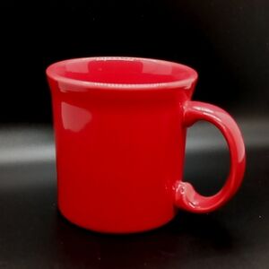 New Fiesta Fiestaware Java Coffee Tea Mug Scarlet Red 12 oz